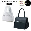 ディーンアンドデルーカ ミニマムエコバッグホワイト ＆ クーラーバッグBlackLセット DEAN DELUCAエコバッグ レジ袋 マチ付き 折りたたみ コンパクト コンビニサイズ レディース ギフト 新生活 マイバッグ 母の日