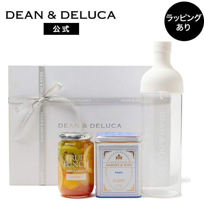 ディーンアンドデルーカ フィルターインボトル＆フルーツティーギフト DEAN&DELUCAフルーツポンチ 旬のおいしさ 上質な素材 こだわり 手土産 お中元 父の日 母の日のサムネイル