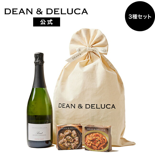 ディーンアンドデルーカ スパークリングワイン＆アペタイザー DEAN&DELUCA スパークリングワイン おつまみ 缶詰 砂肝のアヒージョ トリッパ ピクニック パーティー 持ち寄り ギフト プレゼント 手土産 御礼 母の日