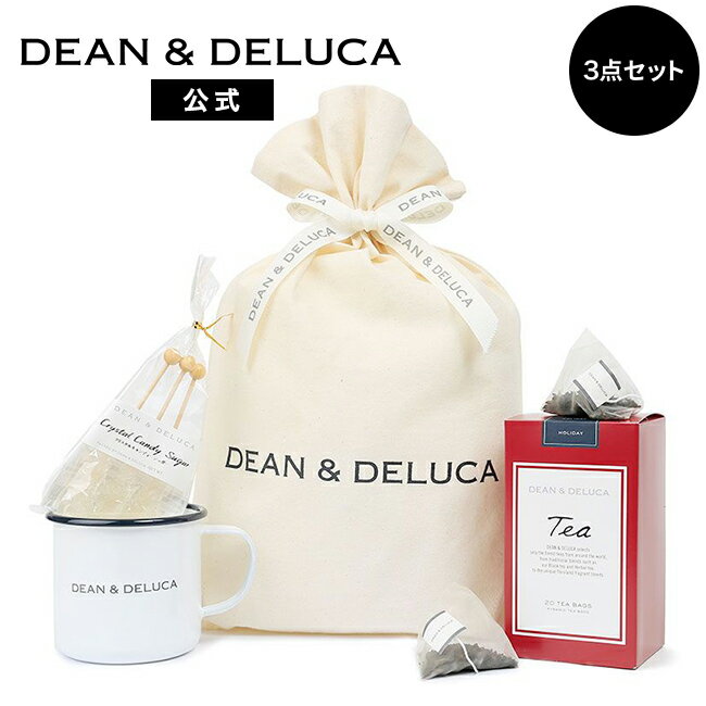 ディーンアンドデルーカ ウィンターティーギフト DEAN&DELUCA紅茶 ギフト フレーバー ティー 手土産 マグ シュガースティック 砂糖 お祝い プレゼント 母の日のサムネイル
