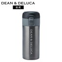 ディーンアンドデルーカ スリムボトル ガンメタル 200ml DEAN&DELUCA ワンタッチオープン コンパクト 水筒 マイボトル 魔法瓶 保温 保冷 携帯 コーヒー お茶 オフィス 旅行 トラベル プレゼント 実用的 母の日