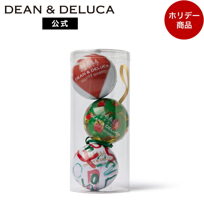 ディーンアンドデルーカ オーナメント缶コレクション DEAN&DELUCAホリデー 限定 クリスマス クリスマスツリー オーナメント プレゼント ギフト お菓子 キャンディー イタリア おしゃれ 大人 シンプルのサムネイル