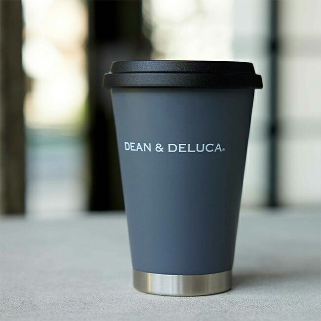 ディーンアンドデルーカ サーモタンブラーチャコールグレー350ml DEAN&DELUCAスライド式 コンパクト マイボトル 魔法瓶 保温 保冷 携帯 コーヒー お茶 オフィス 旅行 トラベル アウトドア プレゼント 実用的 母の日 deandeluca-10000733 DEAN & DELUCA 公式 サンプル画像2