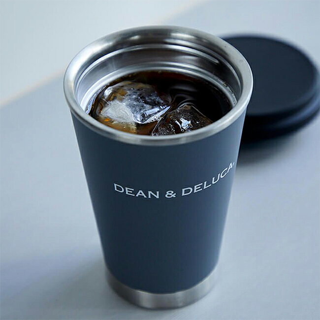 ディーンアンドデルーカ サーモタンブラーチャコールグレー350ml DEAN&DELUCAスライド式 コンパクト マイボトル 魔法瓶 保温 保冷 携帯 コーヒー お茶 オフィス 旅行 トラベル アウトドア プレゼント 実用的 母の日 deandeluca-10000733 DEAN & DELUCA 公式 サンプル画像3