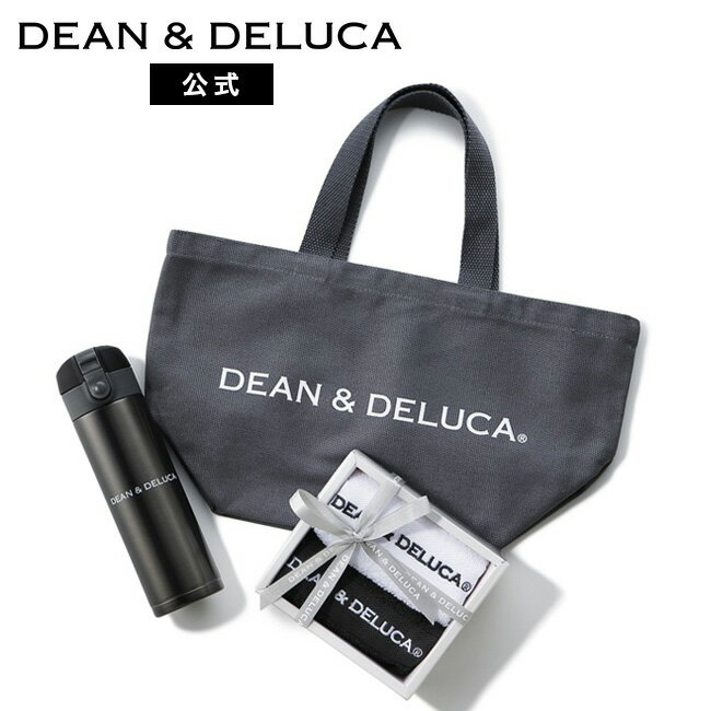 ディーンアンドデルーカ トートバッグ & マグボトルギフト DEAN&DELUCA プレゼント 人気 実用的 持ち手 マチ付き 折りたたみ コットン シンプル 新生活 水筒 マイボトル オフィス 保温 保冷 携帯 コーヒー お茶 母の日のサムネイル