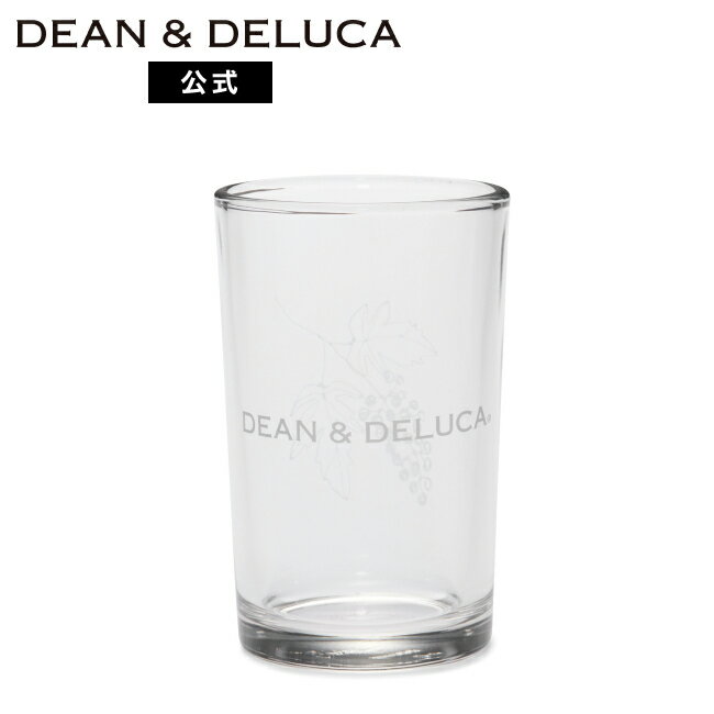 ディーンアンドデルーカ グラス Mサイズ HAyUぶどう柄 DEAN & DELUCA グラス 新生活 食卓 ホリデー クリスマス ギフト