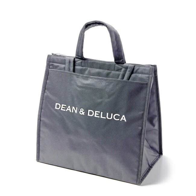 ディーンアンドデルーカ クーラーバッグ Lサイズ DEAN&DELUCAWハンドル エコバッグ ファスナー付 持ち手 折（2枚目）