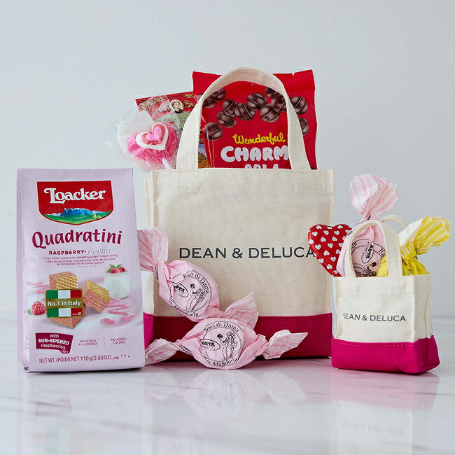 ディーンアンドデルーカ バレンタインハッピーバッグ 2026 DEAN&DELUCA バレンタイン 人気 ロゴバック チョコレート ギフト プレゼント おしゃれ 大人 シンプル