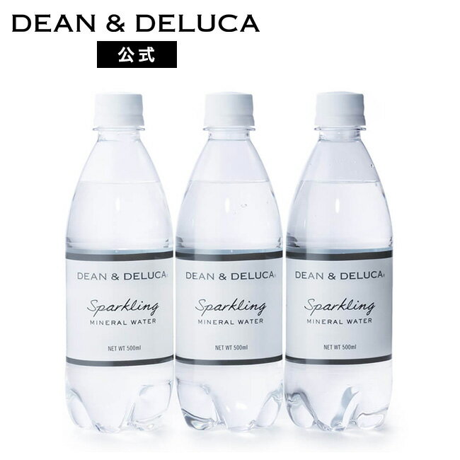 ディーンアンドデルーカ スパークリングウォーター 24本セット 炭酸水 天然水 強炭酸 500ml DEAN&DELUCA 母の日