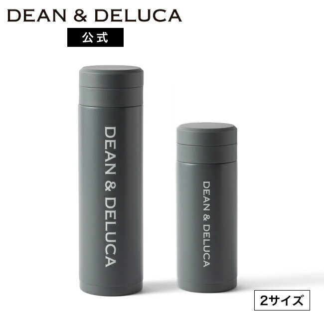 ディーンアンドデルーカ スリムボトル ガンメタル 200ml スクリューボトルセラミックコートグレー200ml / 300ml DEAN&DELUCA コンパクト スリム 水筒 マイボトル ステンレス 魔法瓶 保温 保冷 携帯 コーヒー お茶 オフィス 旅行 トラベル プレゼント 実用的 母の日