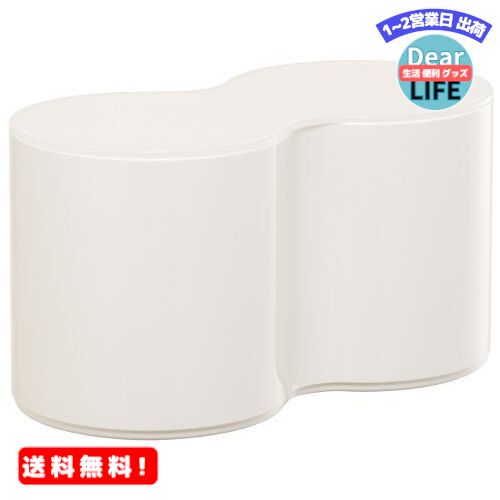 MR:ISETO (伊勢藤) トイレ収納 ホワイト 約25×12.9×12.9cm