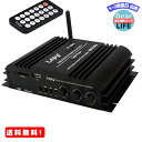 MR:LEPY Bluetooth パワーアンプ小型 45W X 4チャンネル USB/SDカード再 ...