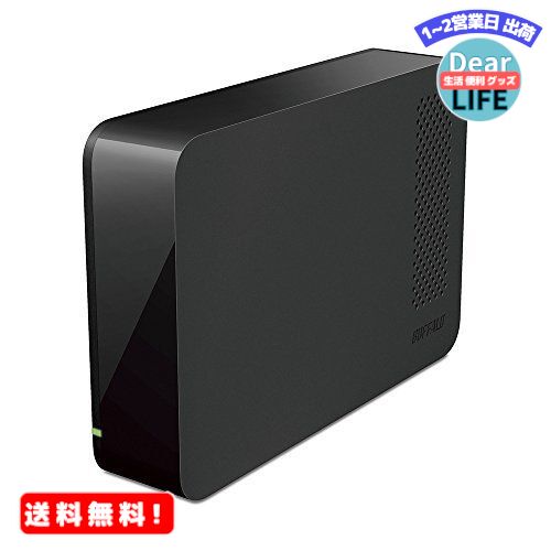 MR:BUFFALO USB3.1(Gen1)/3.0/2.0Ή PC/ƓdΉ OtHDD 3TB ubN HD-LC3.0U3-BKF