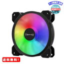 MR:EASYDIY 120mm RGB PCケースファン RGB LED機能搭載 静音タイプ 25 ...