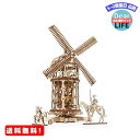 MR:Ugears ユーギアーズ Tower Windmill 風車 木のおもちゃ 3D立体 パズル ...