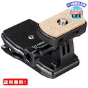 MR:REC-MOUNTS(レックマウント) 回転式 クリップマウント Rotary Clip Mount for GoPro ゴープロ& デジカメ対応タイプ(REC-B53-K)