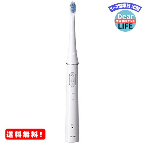 MR:オムロン 音波式電動歯ブラシ メディクリーン ホワイト HT-B320-W
