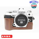 対応 Olympus オリンパス PEN OM-D E-M5 Mark III カメラ バッグ カメラ ケース Koowl手作りトップクラスのPUレザーカメラハーフケース Olympus オリンパス PEN OM-D E-M5 Mark III 一眼カメラケース 防...