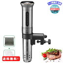 低温調理器 真空調理器 KitchenBoss 低温調理機 Sous Vide スロークッカー IPX7防水 お料理用 低温調理器具 水温制御 850W LEDディスプレイ日本語説明書(G300 ?色)