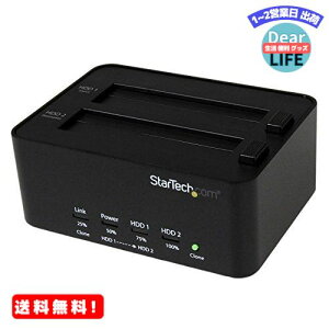 StarTech.com USB 3.0³SATAϡɥǥѥǥץꥱ 2.5/3.5HDD/SSDб 졼ɥ뼰HDD꡼饤 SATDOCK2REU3