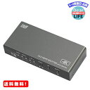 MR:4K60Hz対応 2入力2出力 入力切替機能付 HDMI分配器（ダウンスケール対応） RS-HDSP22-4K