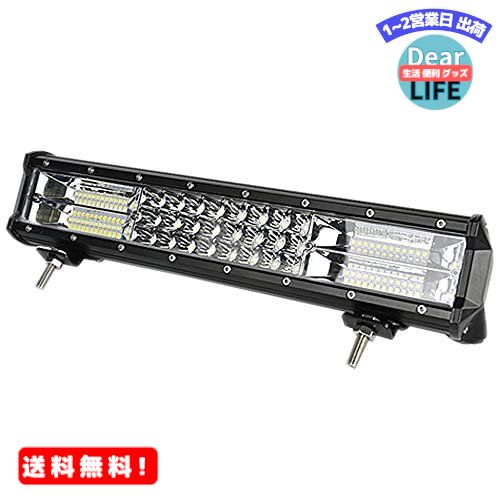 MR:Wellvie LED ライトバー 作業灯 38cm 12V 24V 216W ハイパーコンボ ...