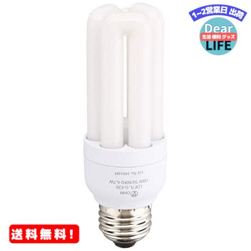 MR:オーム電機 LED電球 D形 E26 60形相当 6.7W 836lm 電球色 全方向タイプ  ...