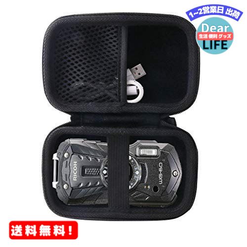 MR:RICOHꥳ WG-60/WG-50/WG-40ǥ륫ѼǼ-WERJIA (storage case-Black)