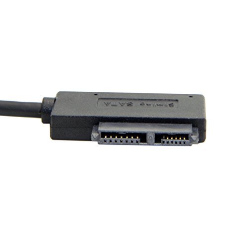 MR: CY USB 3.0 - 7+6 13ピン スリムライン SATA ケーブルアダプター ノートパソコン CD DVD ROM 光学ドライブ用 3