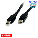 MR: StarTech.com Mini DisplayPort 1.2 ケーブル 1m 4K/HBR2対応ミニディスプレイポートケーブル MDISP1M