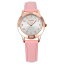 MR:POPETPOP キッズ腕時計 学生腕時計 ガールズ時計 夜光 腕時計 防水 革ベルト女性 ピンク