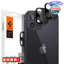 Spigen Glas tR Optik iPhone 12 Mini 用 カメラフィルム 保護 iPhone12 Mini 用 カメラ レンズ ブラック 2枚入