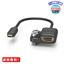 MR:SmallRig Micro HDMI-D to HDMI-A変換アダプター Micro HDMI-DM（オス） ＆ HDMI-AF（メス）アダプターケーブル Sony A7R IV A7RIII A7III A7II A7RII