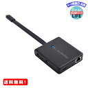 MR:Cable Matters USB C ハブ USB Type C ハブ USB C ドッキングステーション USB C DisplayPort 4KデュアルDisplayPort USB 2.0 Fast Ethernet 60W PD充電 Thunderbolt 3対応 Windows用 ブラック