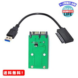 MR:Xiwai USB 3.0 - mSATA 50ピン SSD & 1.8インチ Micro SATA 7+9 16ピン アダプター カード追加 PCBA