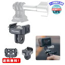 MR:Ulanzi Falcam F22 クイックリリースマウントアダプター Gopro専用三脚コネクター アクションカメラ アクセサリー 三脚用/自撮り棒/ネックレス式マウント/スイベルクリップ ゴープロ専用マウント アルミ合金素材 耐衝撃性 簡単取付 変換アダプター