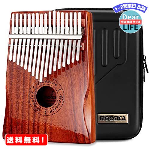 MR:MOOZICA カリンバ 17キー C調 初心者向けかりんば アカシアコア木材 Kalimba ...