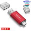 MR:Thkailar 128GB C USBեåɥ饤(Type - C usb3 1 gen1 + usb3 0)®ǥ奢եåǥå (128GB