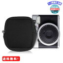 MR:kwmobile カメラポーチ 対応: Fujifilm Instax Mini 90 Neo Classic - 専用保護ケース ネオプレン製 - 黒色