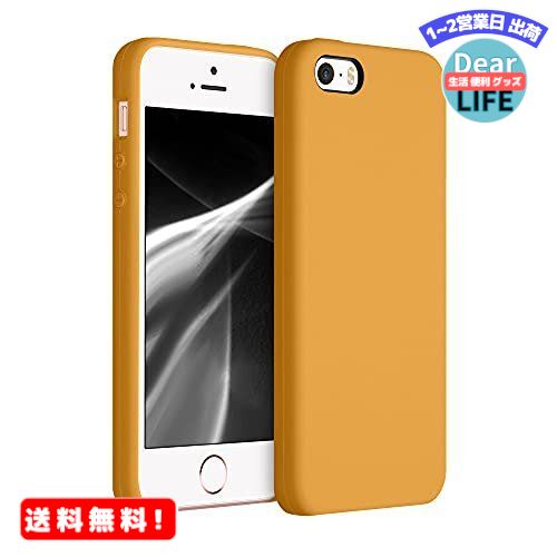 楽天ディアライフ 生活便利グッズの店MR:kwmobile 対応: Apple iPhone SE （1.Gen 2016） / 5 / 5S ケース - TPU リキッド シリコン スマホケース カバー - 耐衝撃 傷防止 サラサラ Case