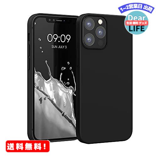 楽天ディアライフ 生活便利グッズの店MR:kwmobile 対応: Apple iPhone 12 / 12 Pro ケース - TPU リキッド シリコン スマホケース カバー - 耐衝撃 傷防止 サラサラ Case