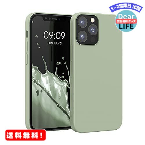 楽天ディアライフ 生活便利グッズの店MR:kwmobile 対応: Apple iPhone 12 / 12 Pro ケース - TPU リキッド シリコン スマホケース カバー - 耐衝撃 傷防止 サラサラ Case