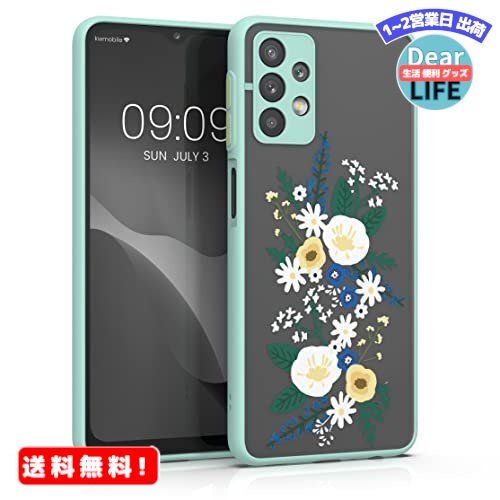 MR:kwmobile X}zP[X Ή: Samsung Galaxy A32 5G - TPU Jo[ t[AWgfUC ~g/F/