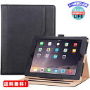 ProCase iPad 2 3 4 ケース (旧モデル) スタンドフォリオカバーケース 適用機種： iPad 2/iPad 3/iPad 4−ブラック