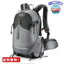 HOMIEE 登山 リュック バックパック 35L 防水 軽量 ザック レインカバー付き リュックサック メンズ YKKファスナー 給水システム付き 大容量 荷物ベルト付き レディース 防災 旅行 キャンプ 釣り ハイキング 遠足 アウトドア トレッキング