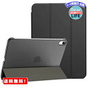 ProCase iPadケース フォリオスタンドカバー 軽量 耐衝撃 スマートカバー ブラック