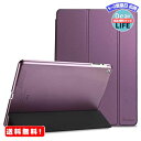 ProCase iPad 2 3 4 ケース(旧型) 超薄型 軽量 スタンド機能 スマートケース 半透明 背面カバー 適用機種： iPad 2/iPad 3 /iPad 4 パープル