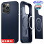 MR:Spigen iPhone14ProMax  Magsafeб ޥͥå TPU 磻쥹б ƷMILʼ Ѿ׷ ɻ ޥޡ ޥեå ACS04845 (ͥӡ֥롼)