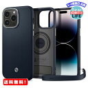 MR:Spigen iPhone 14 Pro Max ケース 超薄型 超軽量 傷防止 ディテール設計 レザー ワイヤレス充電対応 エンツォ ACS04851 (スレート)