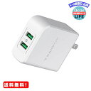 MR:USB急速充電器 Rampow QC 2.0/3.0対応【2ポート /39W/PSE認証/保証付き】 USB コンセント ACアダプタ iPhone/iPad/Galaxy/Xperia その他Android各種対応